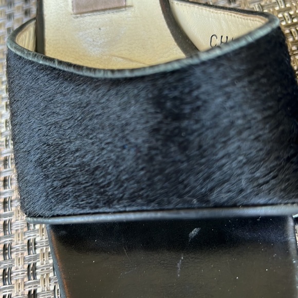 BLOOMINGDALES fur slides. Made in Spain - Picture 2 of 5